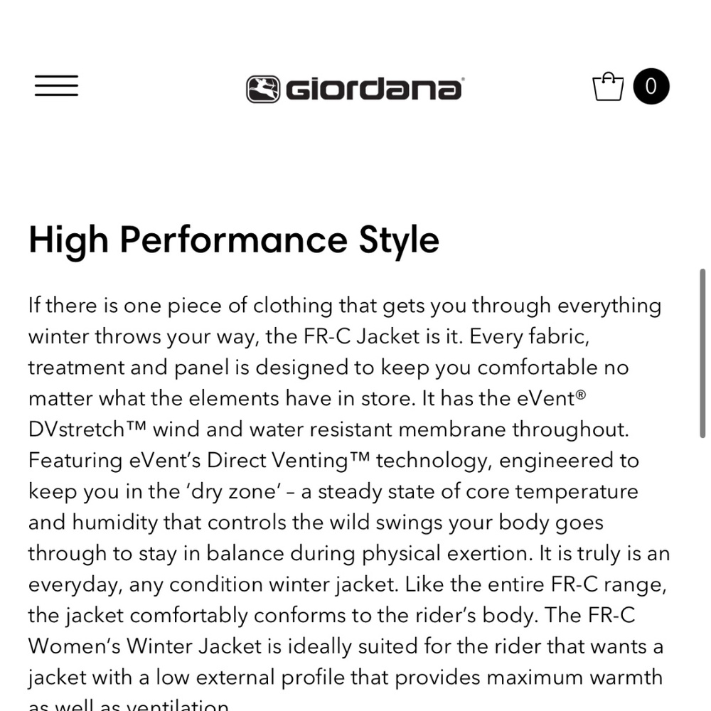 Giordana Cycling Jacket - Picture 6 of 6